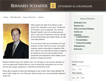 Tablet Screenshot of bernardschaefer.com